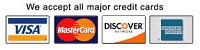 we accept credit cards